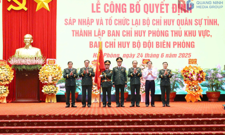 Quân khu 3 công bố quyết định sáp nhập và tổ chức lại các đơn vị