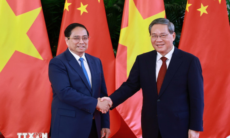 Việt Nam luôn coi phát triển quan hệ với Trung Quốc là yêu cầu khách quan