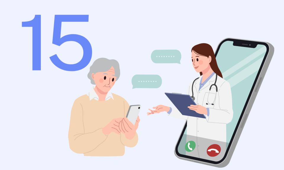 15 - là số nền tảng hỗ trợ tư vấn khám bệnh, chữa bệnh từ xa đang được triển khai tại các cơ sở y tế trên toàn tỉnh