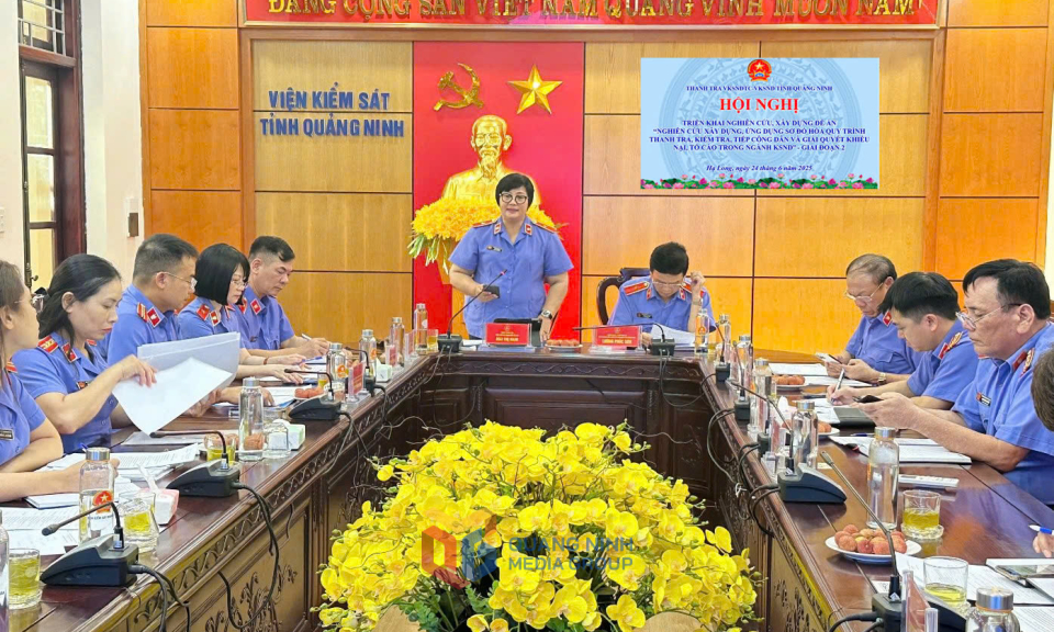 Triển khai xây dựng Đề án sơ đồ hoá quy trình thanh tra, kiểm tra giải quyết khiếu nại, tố cáo (giai đoạn 2)