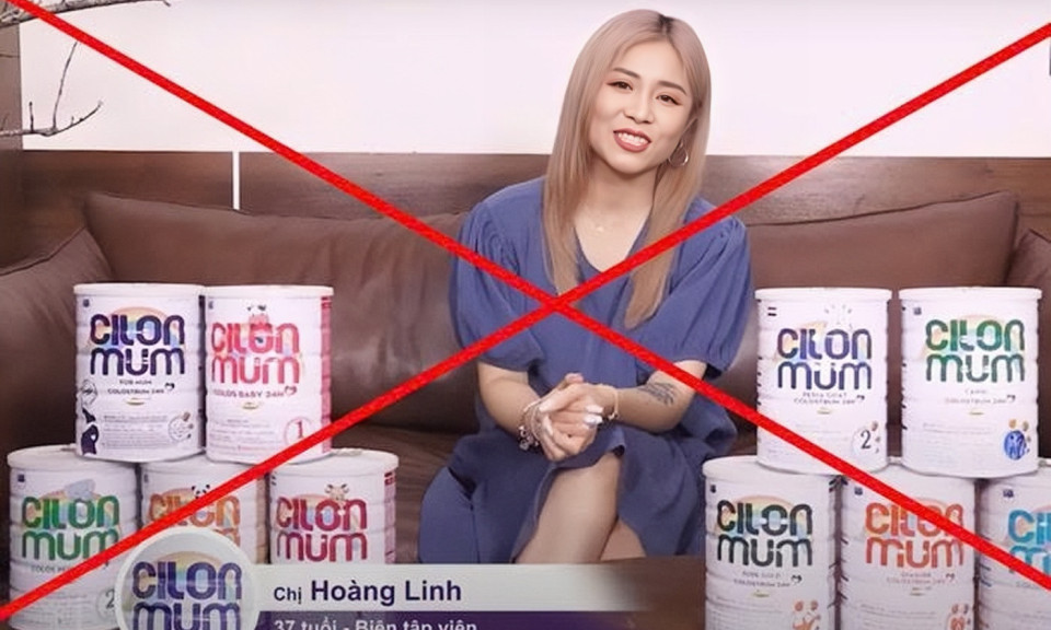 BTV Hoàng Linh quảng cáo sữa giả vẫn im lặng nhiều tháng gây bức xúc