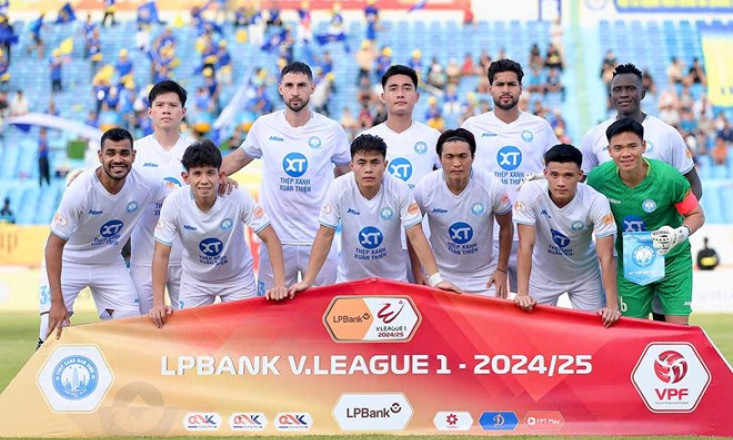 Câu lạc bộ Nam Định tham gia 5 đấu trường ở mùa giải 2025-2026