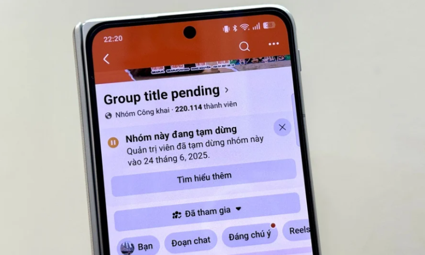 Xác nhận sự cố kỹ thuật khiến nhiều hội nhóm trên Facebook bị ngừng hoạt động