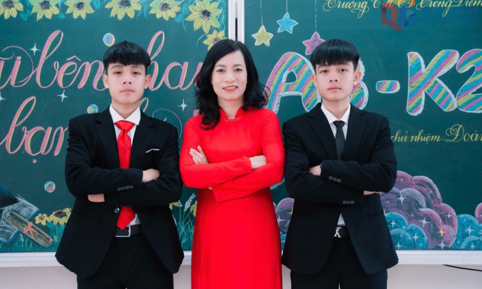 Gặp gỡ hai anh em sinh đôi đỗ thủ khoa và á khoa lớp chuyên Lý
