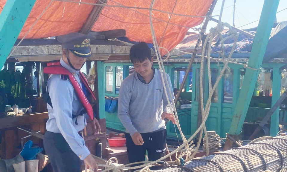 Xây dựng lực lượng kiểm ngư Quảng Ninh vững mạnh