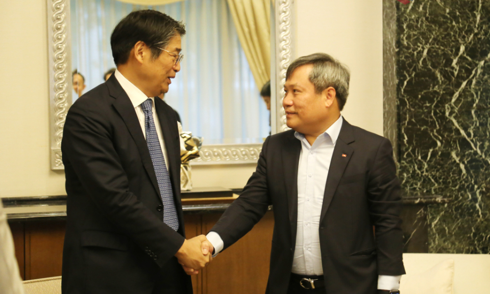 Quang Ninh Party Secretary meets with Japanese Ambassador to Vietnam
