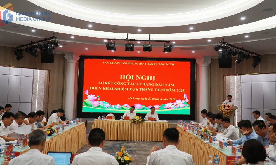 Ban Chấp hành Đảng bộ Than Quảng Ninh triển khai nhiệm vụ 6 tháng cuối năm
