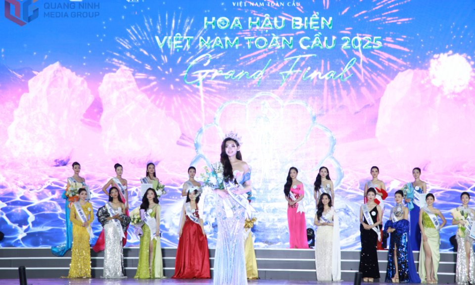 Người đẹp Nguyễn Hoài Phương Anh đăng quang Hoa hậu Biển Việt Nam toàn cầu 2025