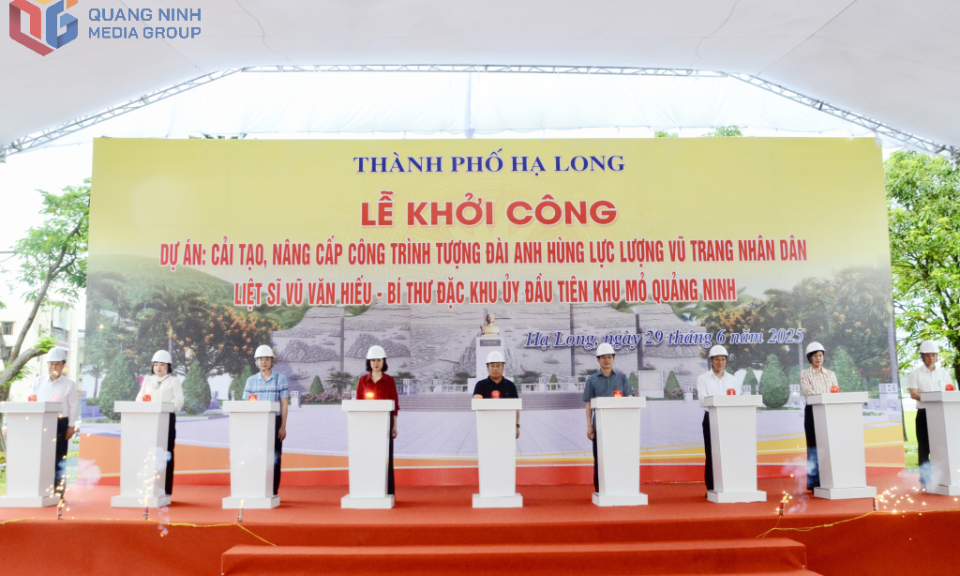 Khởi công Dự án cải tạo, nâng cấp công trình tượng đài Anh hùng Lực lượng vũ trang nhân dân Vũ Văn Hiếu