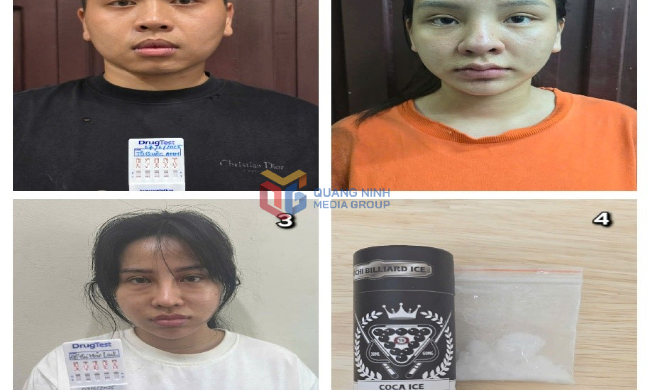 Bắt giữ ổ nhóm tổ chức sử dụng ketamine do đôi vợ chồng trẻ cầm đầu