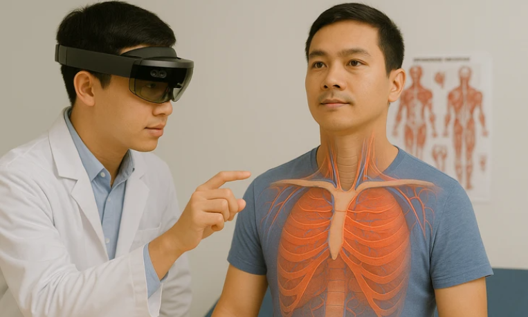 Công nghệ VR/AR giúp bác sĩ nhìn 'xuyên thấu' người bệnh