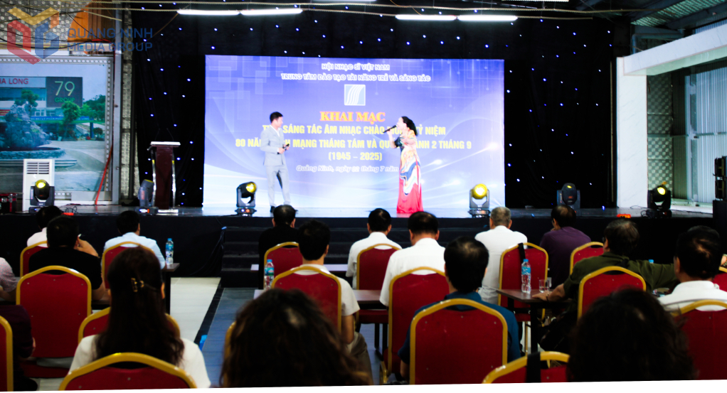 Quang cảnh buổi lễ khai mạc.