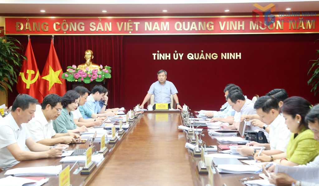 Hội nghị Ban Thường vụ Tỉnh ủy