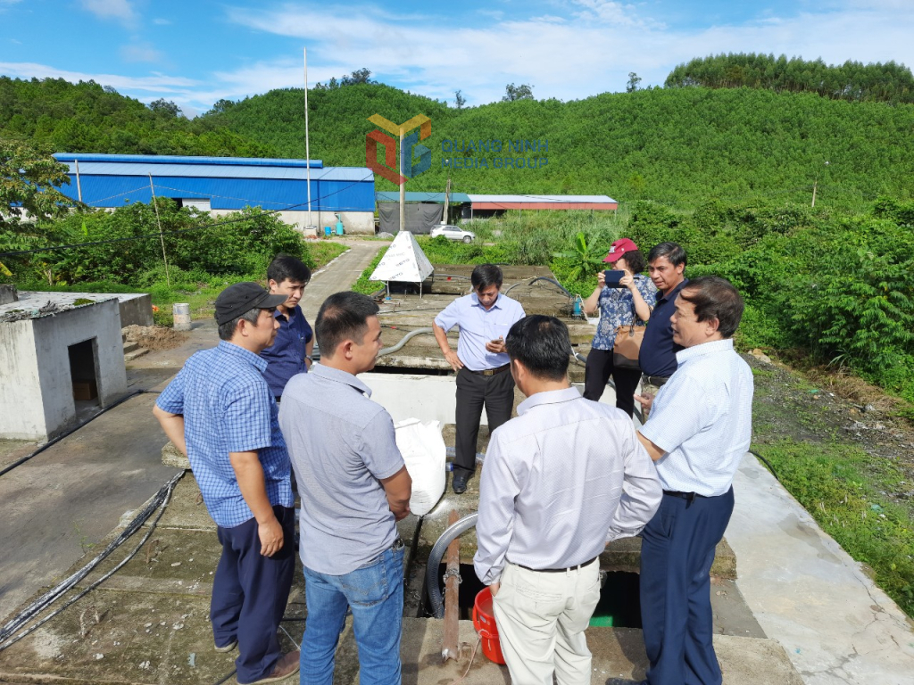 Hệ thống xử lý nước rỉ rác được xây dựng tại nhà máy với công suất 50 m³/ngày-đêm