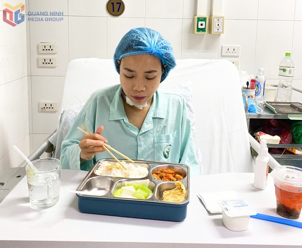 Sức khoẻ của bệnh nhân Trang đã dần hồi phục.