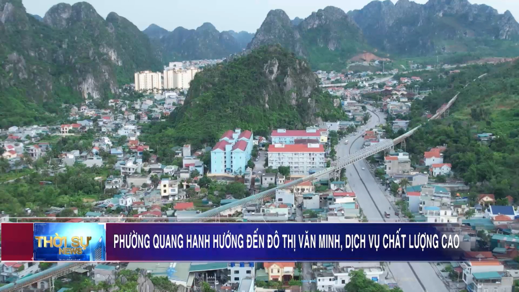 Phường Quang Hanh hướng đến đô thị văn minh, dịch vụ chất lượng cao