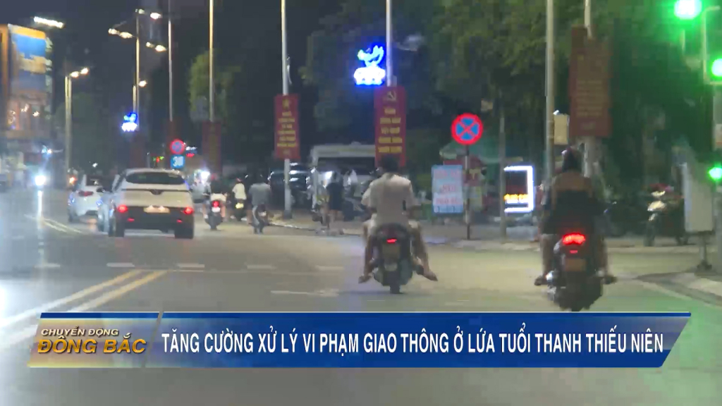 Tăng cường xử lý vi phạm giao thông ở lứa tuổi thanh thiếu niên