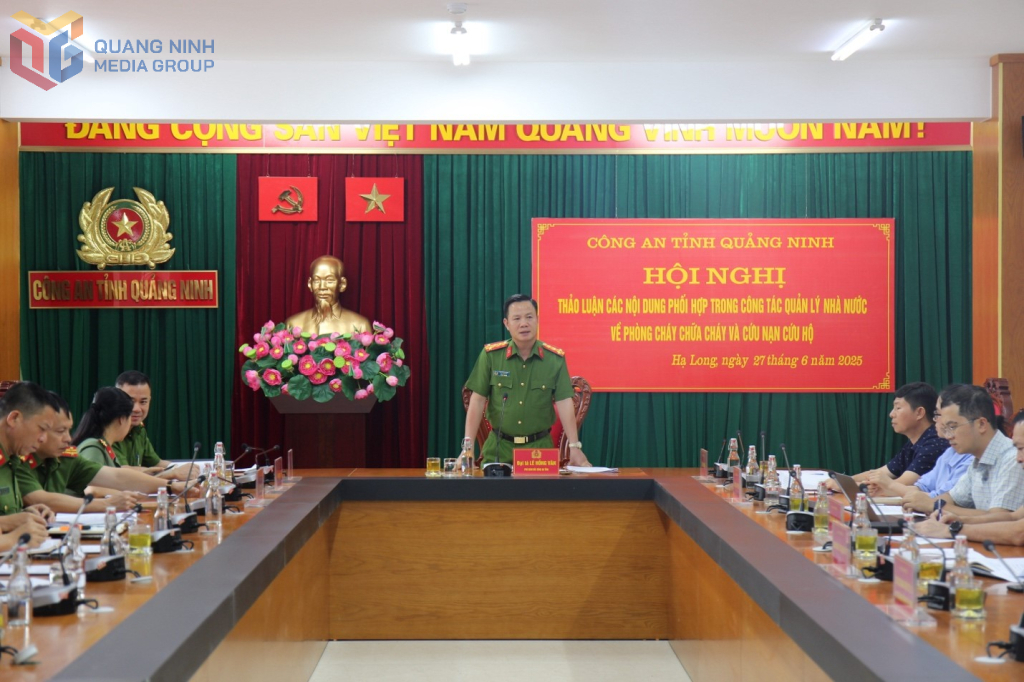 Hội nghị thảo luận các nội dung phối hợp trong công tác quản lý nhà nước về PCCC và CNCH.