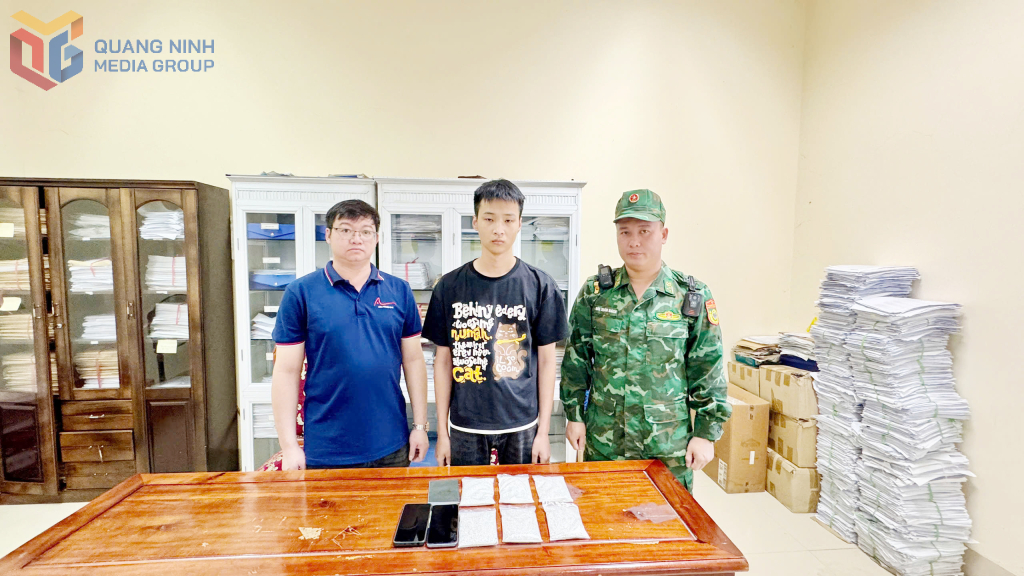 Đối tượng Đoàn Văn Trung và tang vật
