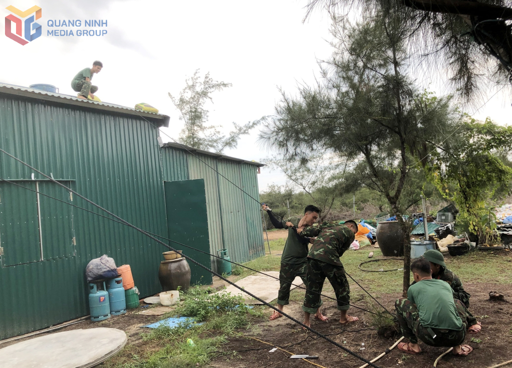 Cán bộ chiến sĩ Đại đội đảo vĩnh thực, Ban chỉ huy Phòng thủ khu vực 1- Quảng Hà