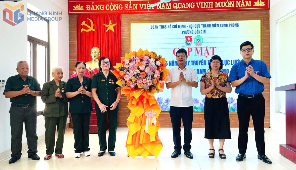 Đoàn Thanh niên và Hội Cựu TNXP phường Uông Bí phối hợp tổ chức chương trình gặp mặt Kỷ niệm 75 năm Ngày truyền thống lực lượng TNXP Việt Nam 15/7 (1950-2025).