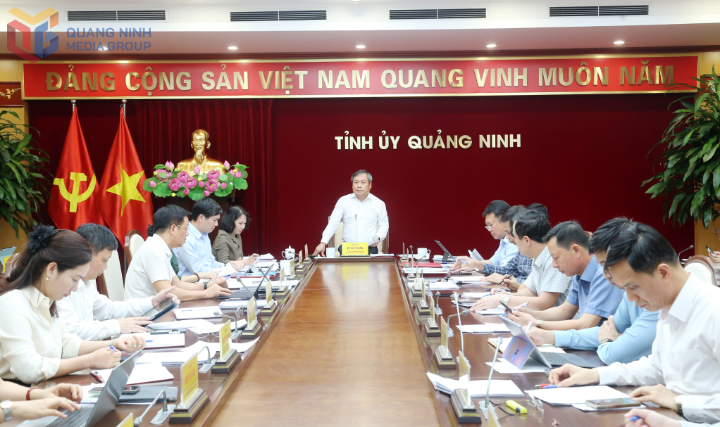 Giao ban Thường trực Tỉnh ủy