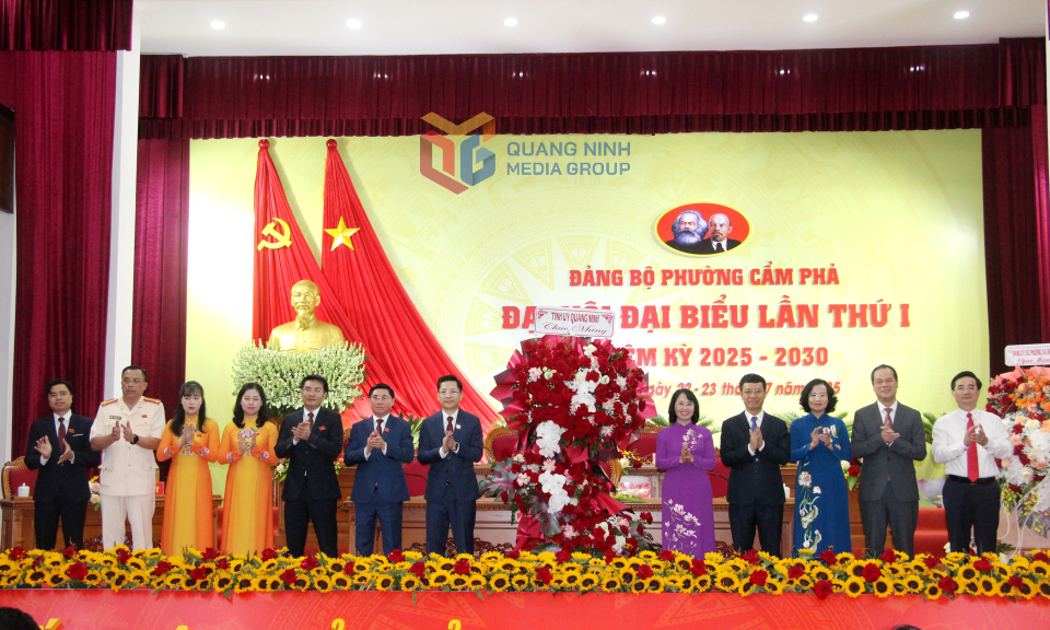 Đại hội đại biểu Đảng bộ phường Cẩm Phả lần thứ I, nhiệm kỳ 2025-2030