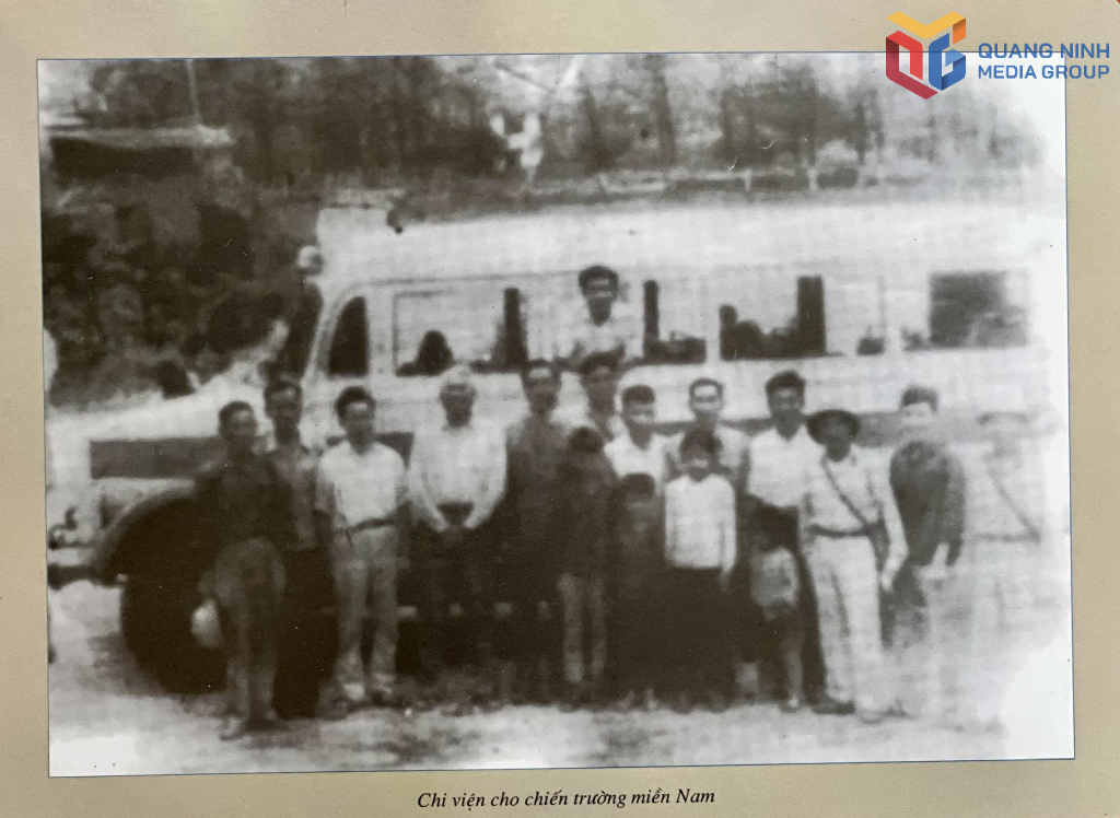 Những CBCS Công an Quảng Ninh được lựa chọn tham gia chi viện cho chiến trường miền Nam.