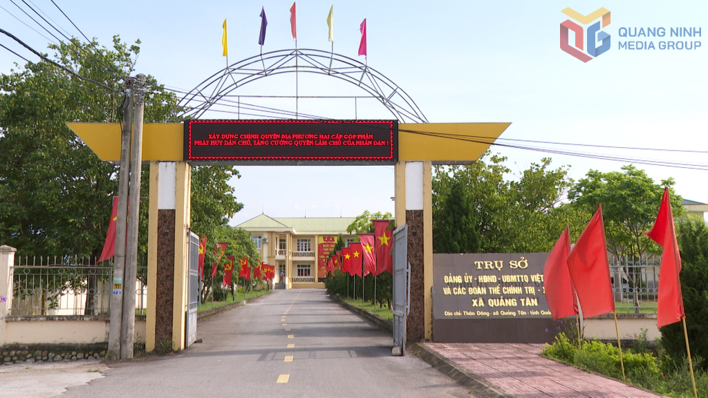 Trụ sở làm việc Đảng ủy, HĐND xã Quảng Tân