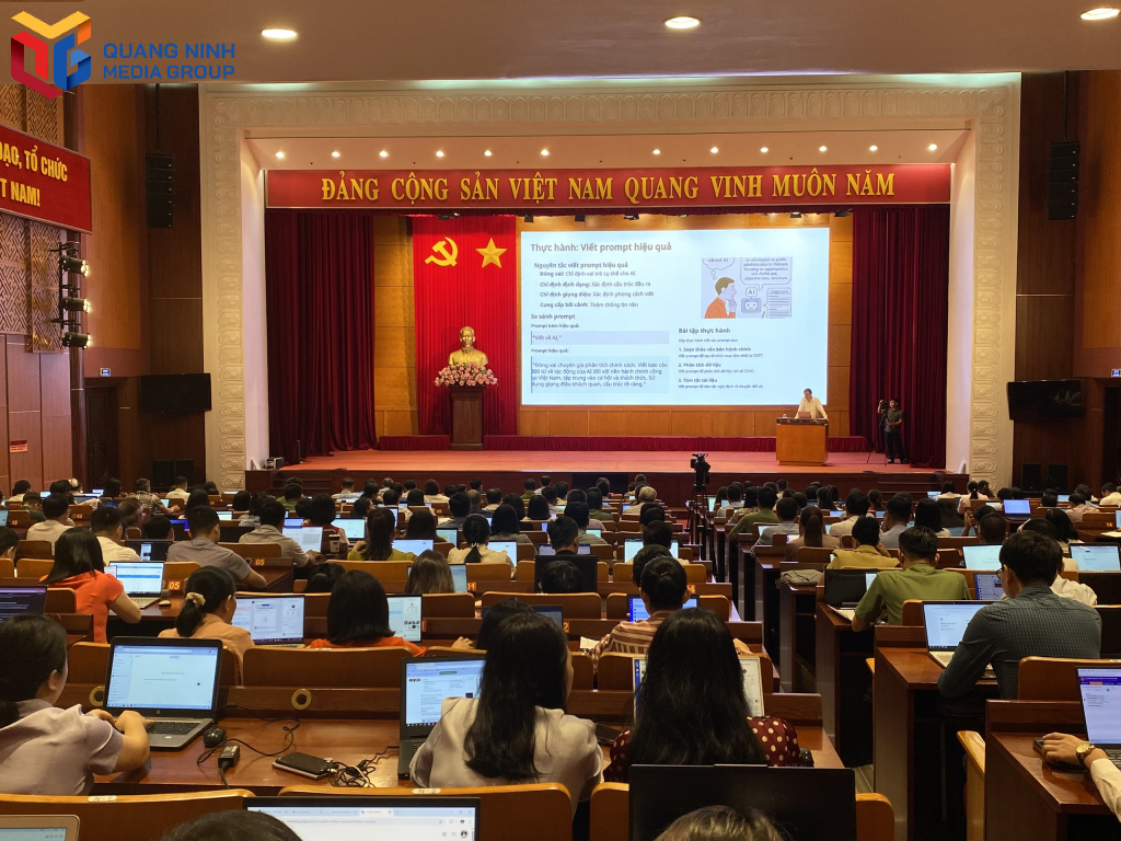 Quang cảnh lớp học.