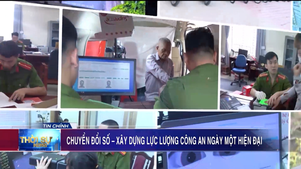 Chuyển đổi số – Xây dựng lực lượng công an ngày một hiện đại