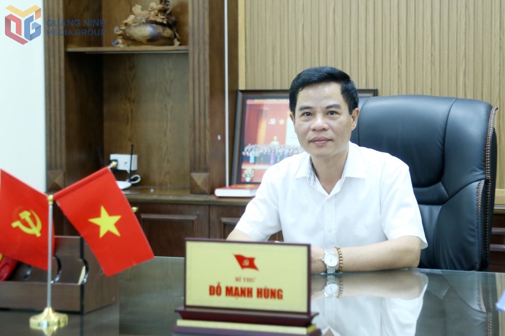 Đồng chí Đỗ Mạnh Hùng, Bí thư Đảng ủy phường Quang Hanh.