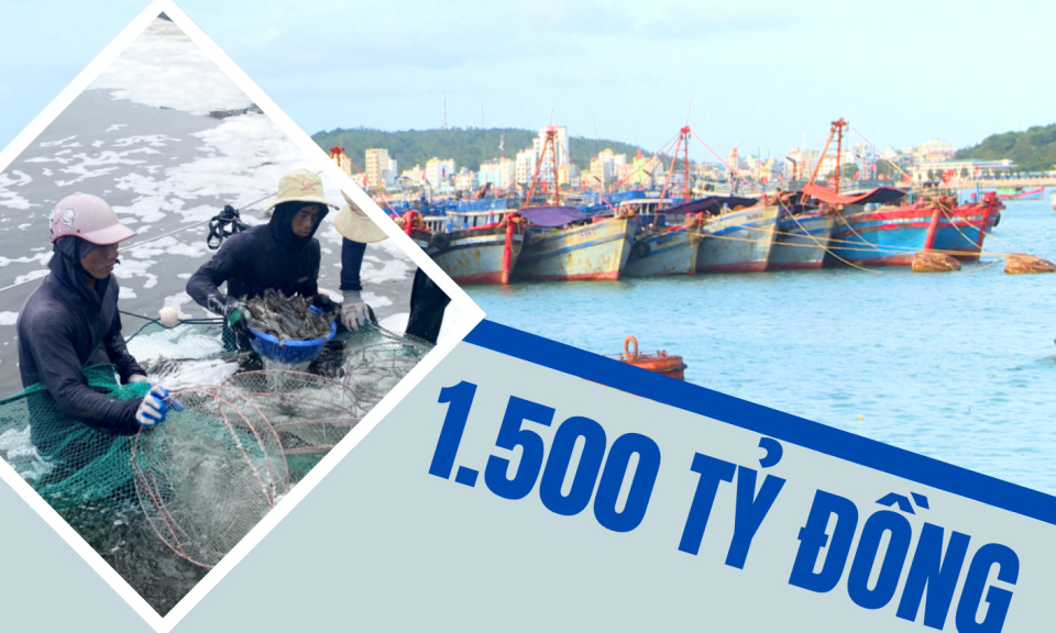 1.500 tỷ đồng - là ước tính tổng vốn đầu tư cho hạ tầng nghề cá toàn tỉnh, tính đến hết quý II/2025