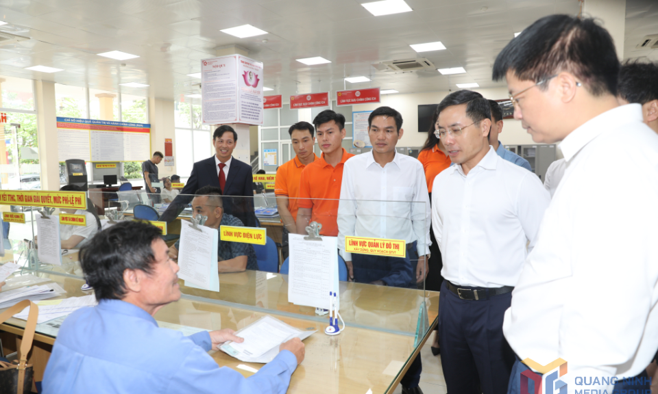 Đoàn ĐBQH tỉnh giám sát việc triển khai Nghị quyết 1679/NQ-UBTVQH15