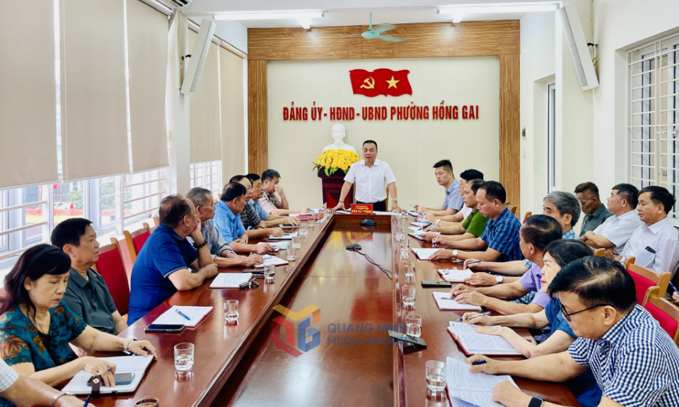 Phường Hồng Gai: Cụ thể hóa công việc ngay những ngày đầu vận hành bộ máy mới