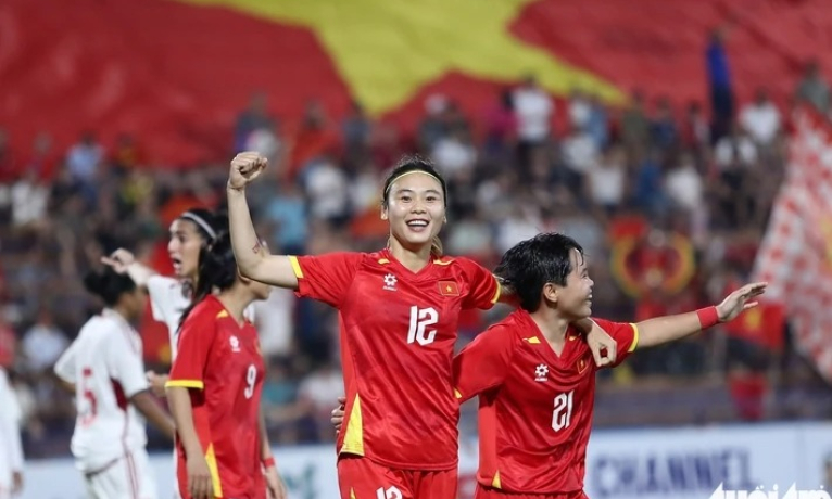 Thắng UAE 6-0, tuyển nữ Việt Nam ở gần vé dự Asian Cup nữ 2026
