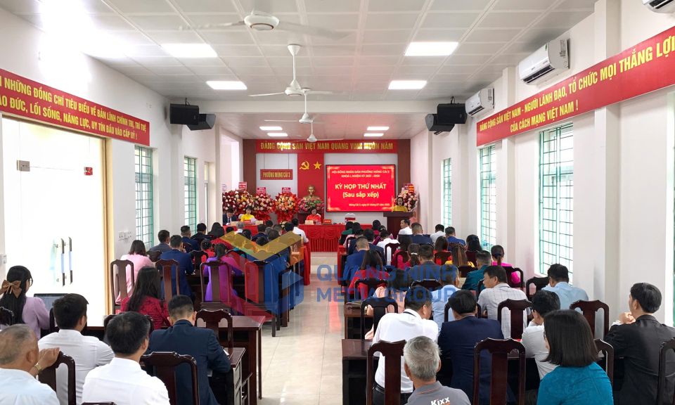 Hội nghị BTV, BCH Đảng bộ và HĐND phường Móng Cái 3 kỳ họp thứ nhất, nhiệm kỳ 2021-2026