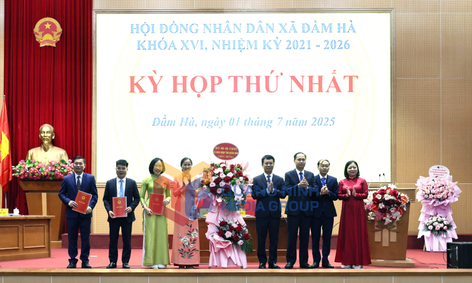 Hội nghị BTV, BCH và Kỳ họp thứ nhất, khóa XVI, HĐND xã Đầm Hà, nhiệm kỳ 2021-2026, tháng 7-2025