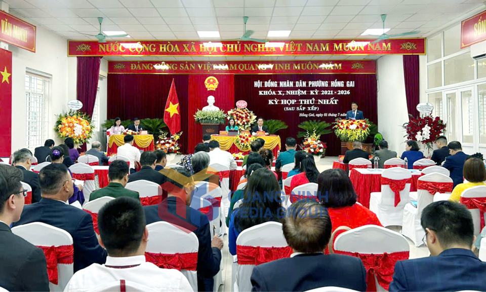 Hội nghị BTV, BCH và Kỳ họp thứ nhất, khóa X, HĐND phường Hồng Gai, nhiệm kỳ 2021-2026, tháng 7-2025