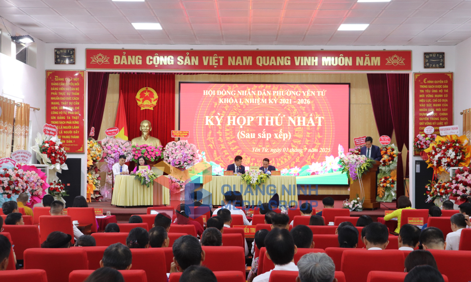 Hội nghị BTV, BCH và Kỳ họp thứ nhất HĐND phường Yên Tử, nhiệm kỳ 2021-2026, tháng 7-2025
