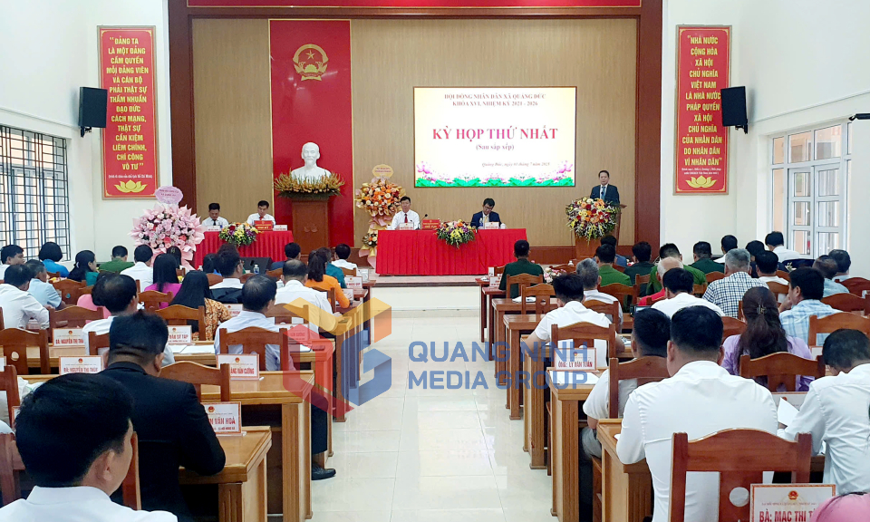 Hội nghị BTV, BCH và Kỳ họp thứ nhất HĐND xã Quảng Đức, nhiệm kỳ 2021-2026, tháng 7-2025