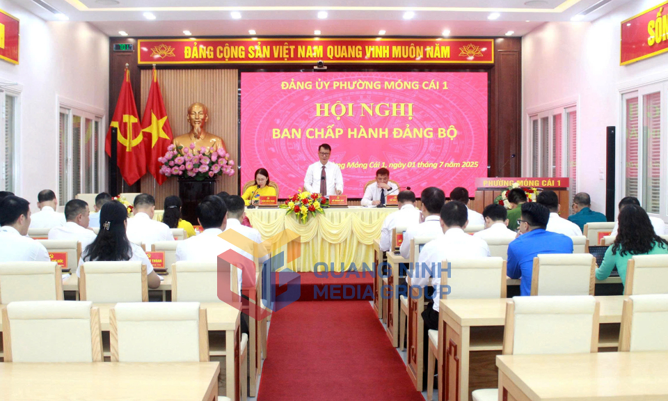 Hội nghị BTV, BCH và Kỳ họp thứ nhất HĐND phường Móng Cái 1, nhiệm kỳ 2021-2026, tháng 7-2025