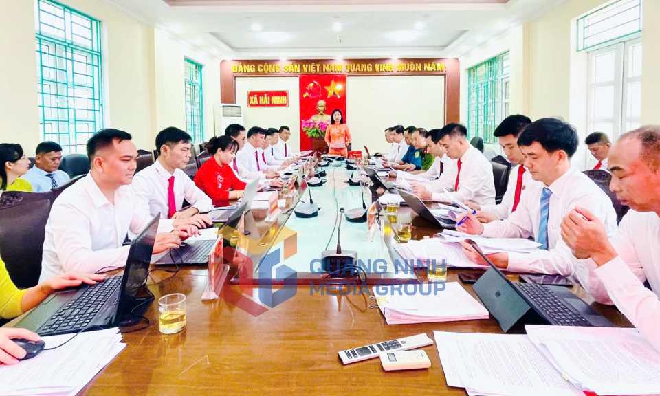 Hội nghị BTV, BCH và Kỳ họp thứ nhất HĐND xã Hải Ninh, nhiệm kỳ 2021-2026, tháng 7-2025