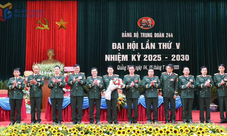 Đại hội Đảng bộ Trung đoàn 244 lần thứ V
