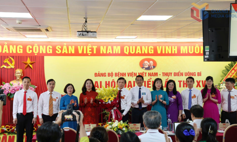 Đại hội Đại biểu Đảng bộ Bệnh viện Việt Nam - Thuỵ Điển Uông Bí lần thứ XV