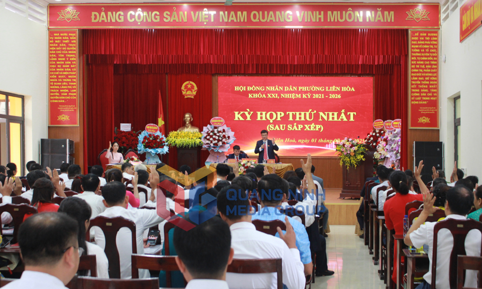 Hội nghị BTV, BCH và Kỳ họp thứ nhất HĐND phường Liên Hòa nhiệm kỳ 2021-2026, tháng 7-2025