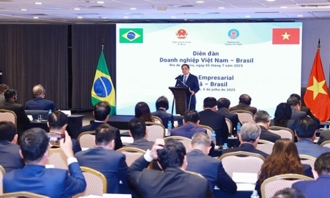 PM vows favourable conditions for Brazilian firms to successfully invest in Việt Nam
