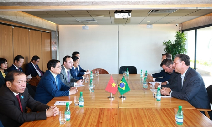 PM receives Brazilian Minister of Agriculture