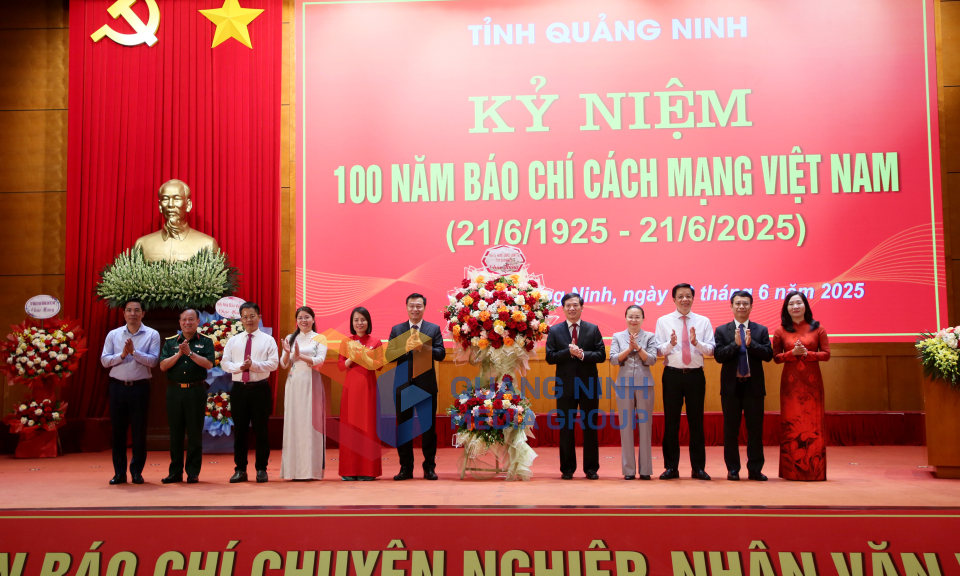 Tỉnh Quảng Ninh kỷ niệm 100 năm Báo chí Cách mạng Việt Nam, tháng 6-2025