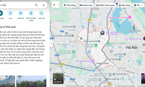 Mất bao lâu để Google cập nhật thông tin về đơn vị hành chính mới tại Việt Nam?